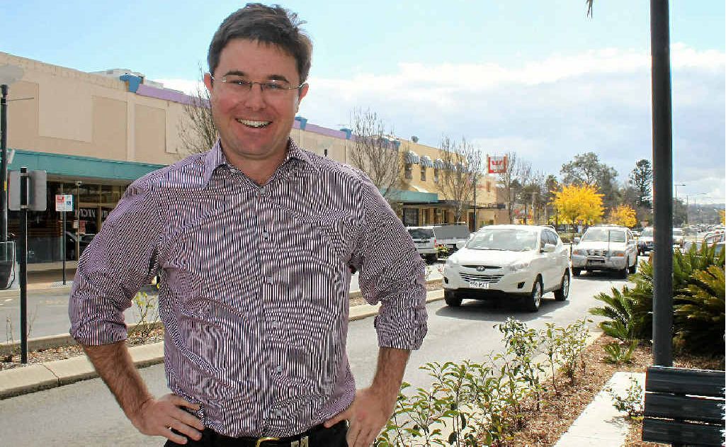Warwick Chamber of Commerce president David Littleproud Warwick Chamber of Commerce president David Littleproud